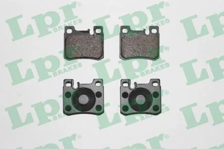 Гальмівні колодки зад. дискові Mercedes C-Series (W202)/190-Series (W201)/300-Series (W124)/200-Series (W124) (85-00) LPR 05P485