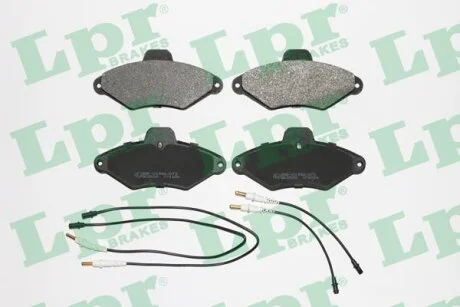 - Гальмівні колодки до дисків (F, V, з датчиком) LPR 05P487