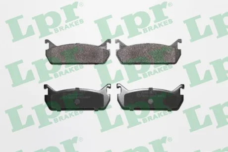 - Гальмівні колодки до дисків (R) LPR 05P513