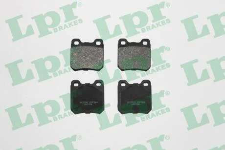 Комплект гальмівних колодок з 4 шт. дисків LPR 05P584