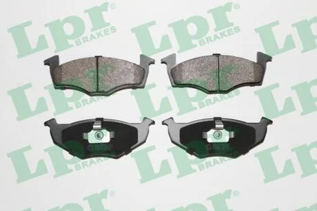 Комплект гальмівних колодок з 4 шт. дисків LPR 05P627