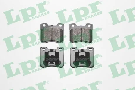 - Гальмівні колодки до дисків (F, S) LPR 05P643