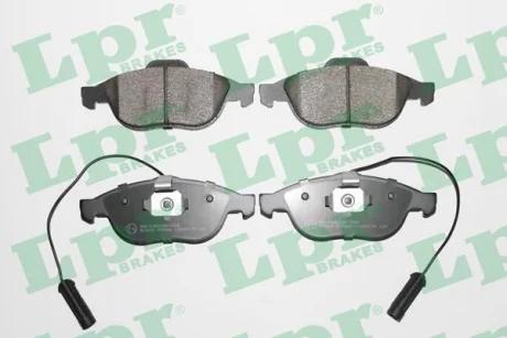 - Гальмівні колодки до дисків (F, S, з датчиком) LPR 05P664