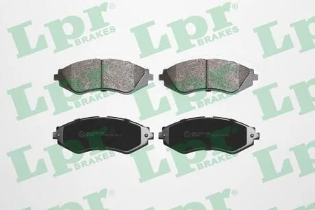 - Гальмівні колодки до дисків (F, V) LPR 05P710