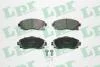 Комплект гальмівних колодок з 4 шт. дисків LPR 05P758 (фото 1)