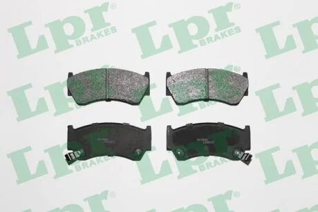 - Гальмівні колодки до дисків (F, з датчиком) LPR 05P759