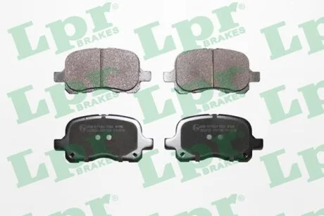- Гальмівні колодки до дисків (F, V) LPR 05P768
