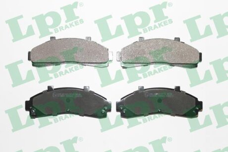 - Гальмівні колодки до дисків (F, з датчиком) LPR 05P989