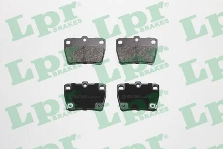 Тормозные колодки передние (16.9mm) Toyota RAV 00- LPR 05P997
