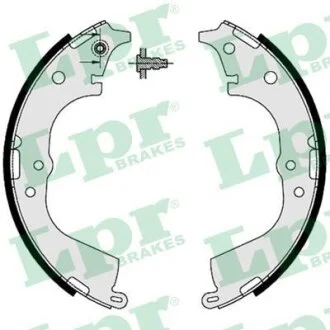 Колодки гальмівні барабанні (комплект 4 шт) LPR 07225