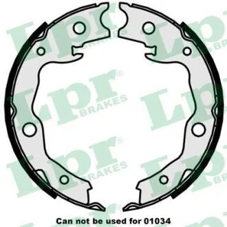 - Гальмівні колодки до барабанів LPR 09870