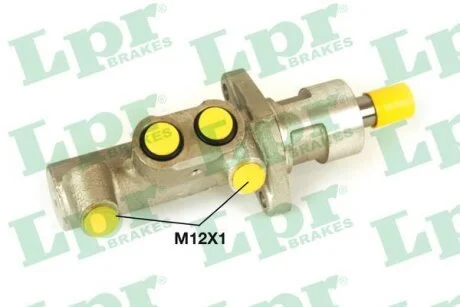 - Гальмівний циліндр головний LPR 1886