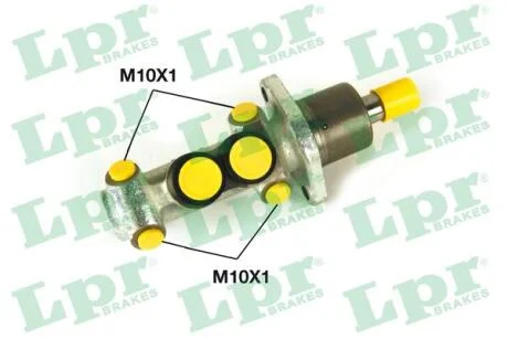 Головний гальмівний циліндр (22,2мм) SKODA FAVORIT, FELICIA CUBE, FELICIA I, FELICIA II VW CADDY II 1.3/1.6/1.9D 12.92-04.02 LPR 1913