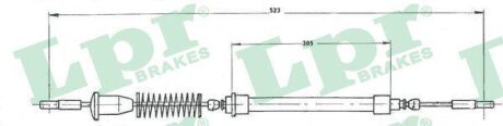 - Трос ручного гальма LPR C0218B