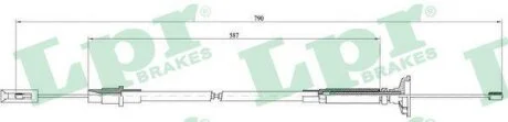 - Трос зчеплення LPR C0258C