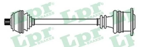 - Напіввісь LPR DS14252