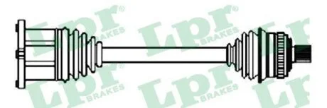 - Напіввісь LPR DS14264