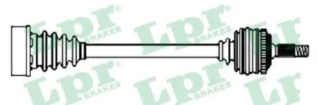 - Напіввісь LPR DS15038