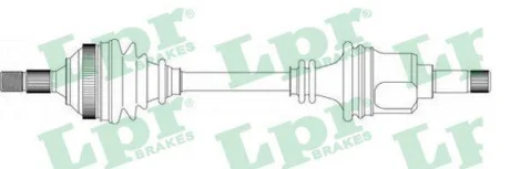 - Напіввісь LPR DS16156