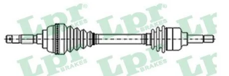 - Напіввісь LPR DS21051