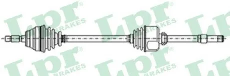 - Напіввісь LPR DS21070
