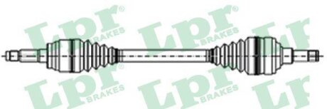 - Напіввісь LPR DS21071