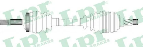 - Напіввісь LPR DS37046