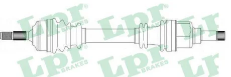 - Напіввісь LPR DS38139