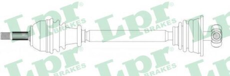 - Напіввісь LPR DS39132