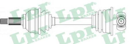 - Напіввісь LPR DS39236
