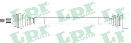 - Напіввісь LPR DS43008