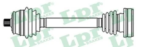 - Напіввісь LPR DS51135