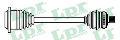 Приводной вал LPR DS52020