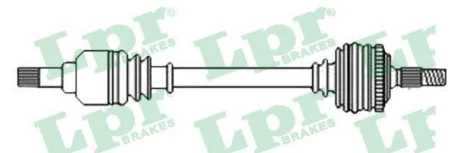 Приводний вал LPR DS52050