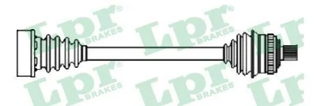 - Напіввісь LPR DS52193