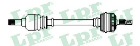 Приводной вал LPR DS52217