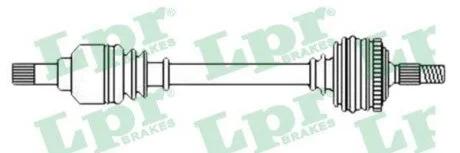 Приводний вал LPR DS52223