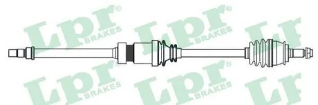 Приводной вал LPR DS52268