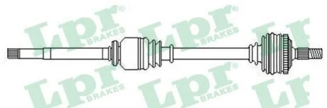 Приводной вал LPR DS52307