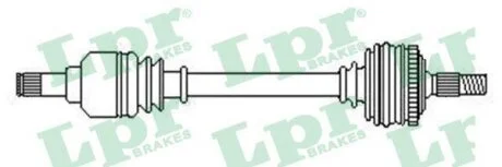 Приводний вал LPR DS52450