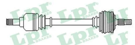 Приводной вал LPR DS52509
