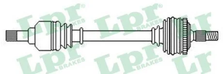 Приводной вал LPR DS52514