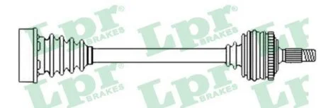 Приводной вал LPR DS52554