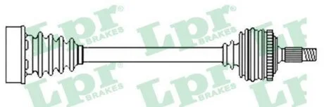 Приводний вал LPR DS52557