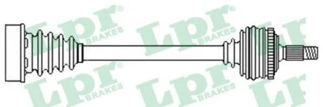 Приводний вал LPR DS52558
