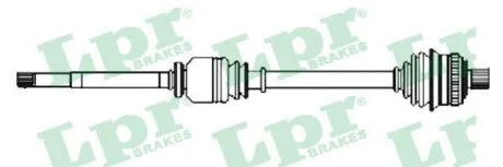 Приводний вал LPR DS52562