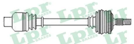 Приводной вал LPR DS52588