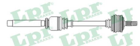 Приводной вал LPR DS52589