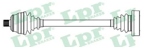 Приводной вал LPR DS52632