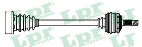 Приводний вал LPR DS52640